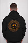 Yoga Ohm Aum Çakra Meditasyon Sweatshirt Unisex Kapüşonlu Hoodie