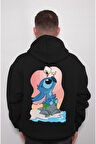 Stick Stiç Bird Sea Sweatshirt Unisex Kapüşonlu Hoodie