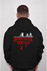Stranger Things Welcome To The Upside Down Sweatshirt Unisex Kapüşonlu Hoodie