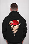 Pokemon Pokemon Go Kırmızı Top Sweatshirt Unisex Kapüşonlu Hoodie