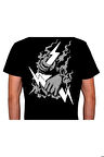 Elektrik Şimşek Yıldırım Retro Tişört Unisex T-shirt