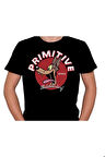 Primitive Wolf Kurt Çizgi Film Tişört Unisex T-shirt