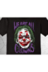 Suicide Squad Joker Harley Quinn We Are All Clowns Tişört Çocuk T-shirt