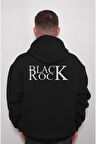 Black Rock Müzik Music Metal Guitar Sweatshirt Unisex Kapüşonlu Hoodie