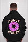 Donut Worry Cake Sweatshirt Unisex Kapüşonlu Hoodie