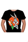 Bugs Bunny Çizgi Film Cartoon Network Unisex T-shirt