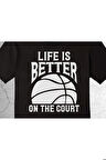Basketbol Basketball Life Is Better Baller Tişört Çocuk T-shirt