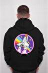 Uzay Cosmos Uzay Gemisi Space Sweatshirt Unisex Kapüşonlu Hoodie