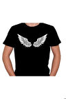 Angel Melek Kanat Tüy Iyilik Tişört Unisex T-shirt