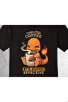 Pokemon Charizard Çalizart Used Hot Coffee It's Super Effective Tişört Çocuk T-shirt