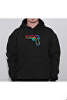 Glock Gun Sweatshirt Unisex Kapüşonlu Hoodie