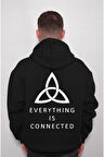 Dark Dizisi Everything Is Connected Sweatshirt Unisex Kapüşonlu Hoodie