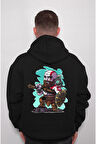 God Of War Kratos Kalkan Balta Game Sweatshirt Unisex Kapüşonlu Hoodie