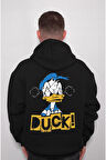 Duffy Duck Sinirli Ördek Çizgi Dizi Sweatshirt Unisex Kapüşonlu Hoodie