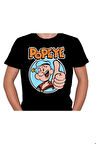 Popoye Temel Reis Ispanak Güç Safinaz Tişört Unisex T-shirt