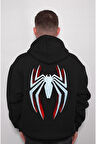 Spiderman Örümcek Adam Logo Sweatshirt Unisex Kapüşonlu Hoodie