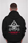 Spartan Extreme 300 Spartalı Fitness Gym Sweatshirt Unisex Kapüşonlu Hoodie