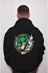 Kaplan Tiger Chinese Vahşi Sweatshirt Unisex Kapüşonlu Hoodie