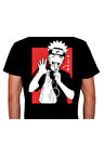 Naruto Anime Kakashi Ice Cream Japanese Japon Tişört Unisex T-shirt