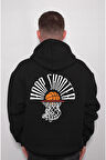 Basketbol Basketball Hoop Shooter Şutör Pota Sweatshirt Unisex Kapüşonlu Hoodie