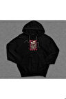 Skull Kuru Kafa Love Sevgi Sweatshirt Unisex Kapüşonlu Hoodie