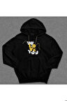 We Love You Biz Seni Seviyoruz Sweatshirt Unisex Kapüşonlu Hoodie