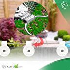 Gölgelik Klipsi BEYAZ UV'li 50  Adet Bsr GARDEN