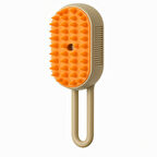 Buharlı Kedi ve Köpek Tarağı 3'ü 1 Arada Masaj Tüy Toplama USB Şarjlı Tarak Fırça