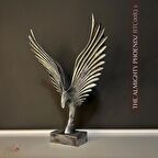 Anka Kuşu heykeli figür obje, biblo masa dekorasyon salon ofis aksesuarları-Mükemel orijinal tasarım