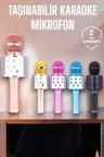 Taşınabilir Bluetooth Karaoke Mikrofon: Hafıza Kart Girişli Etkileyici Performan