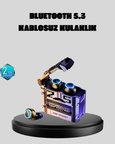Bluetooth 5.3 Kablosuz Kulaklık – Ultra HD Ses Kalitesi Gürültü Engelleme