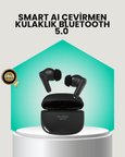 135 Dilde Gerçek Zamanlı Çeviri Özellikli TWS Bluetooth Kulaklık