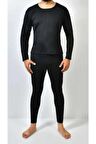 Erkek Siyah Termal Alt Üst Takım