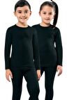 Unisex Çocuk Siyah Termal Body Mkt2005