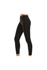 Kadın Siyah Termal Tayt