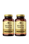 Biotin 5000 mcg 50 Bitkisel Kapsül 2 Adet