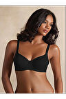 Kadın Siyah Balenli Toparlayıcı Minimizer Sütyen 1950
