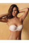 Kadın Ten Desteksiz Straplez Basic Sütyen 6600