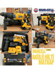Mur-Cell 4.0AH 21V Akülü Darbeli Hilti Sds Matkap