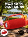 Çevreleyen Sesli RGB Destekli Kablosuz Taşınabilir Hoparlör Yeni Nesil