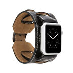 Apple Watch Uyumlu Deri Kordon 42-44-45mm Cuff RST1