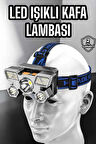Kafa Lambası Hafif ve Esnek Çift Anahtarlı Far Led Işık