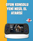 Taşınabilir El Tipi Oyun Konsolu Çoklu Emülatör Destekli 64GB