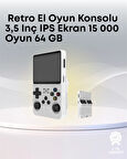 R36S 64 GB Retro El Konsolu – Gelişmiş Donanım ve Özelleştirilebilir Yazılım Yapısı