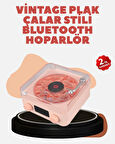 Retro Kristal Netliğinde Ses – Gece Işıklı Retro Bluetooth Hoparlör
