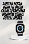 2025 Yeni Model Akıllı Saat Android ve İOS Uyumlu Çağrı Cevaplama