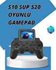 S10 Gamepad HDMI TV Bağlantılı 520 Klasik Retro Oyun 2025 Seri Orijinal