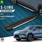 S-Dizayn BYD Seal U Elektrikli S-Line Krom Yan Basamak 193 Cm 2022 Üzeri A+ Kalite
