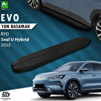 S-Dizayn BYD Seal U Hybrid Evo Siyah Yan Basamak 193 Cm 2022 Üzeri A+ Kalite