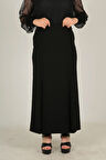 Nevrürlü Pileli Büyük Beden Anne Eteği